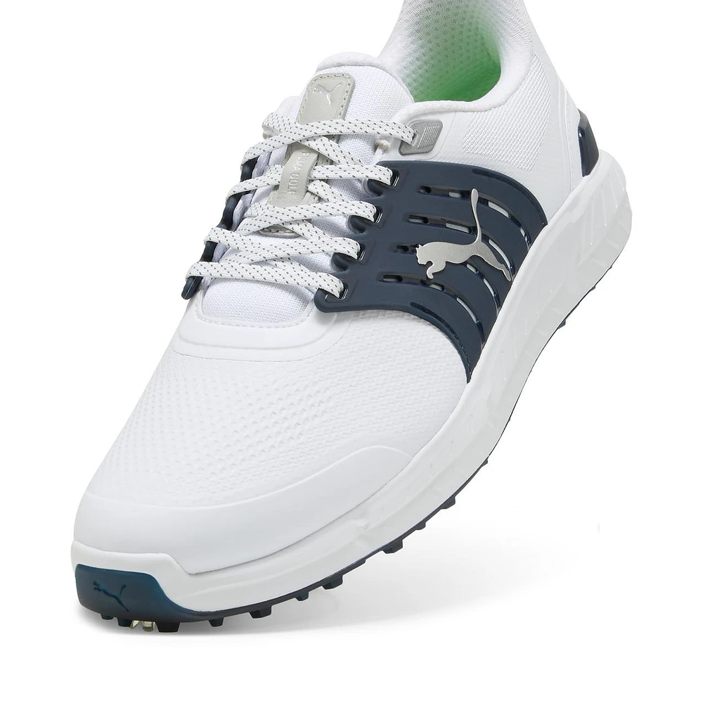 Men's Ignite Elevate 2 Tour Spiked Golf Shoe - White/Navy