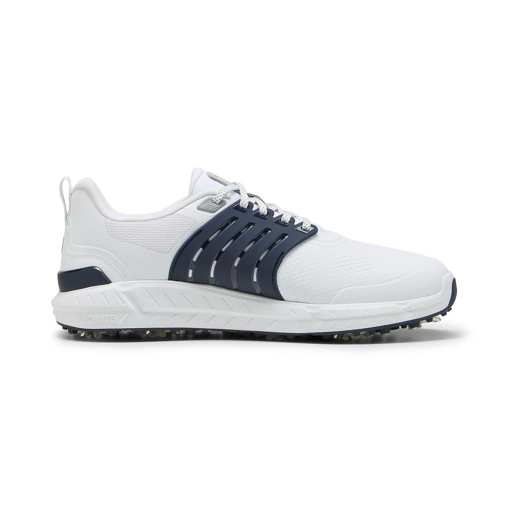 Men's Ignite Elevate 2 Tour Spiked Golf Shoe - White/Navy