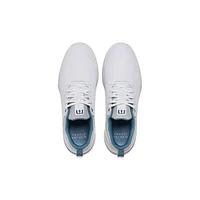 Men's Daily Pro Hybrid Plus Spikeless Golf Shoe - White/Blue