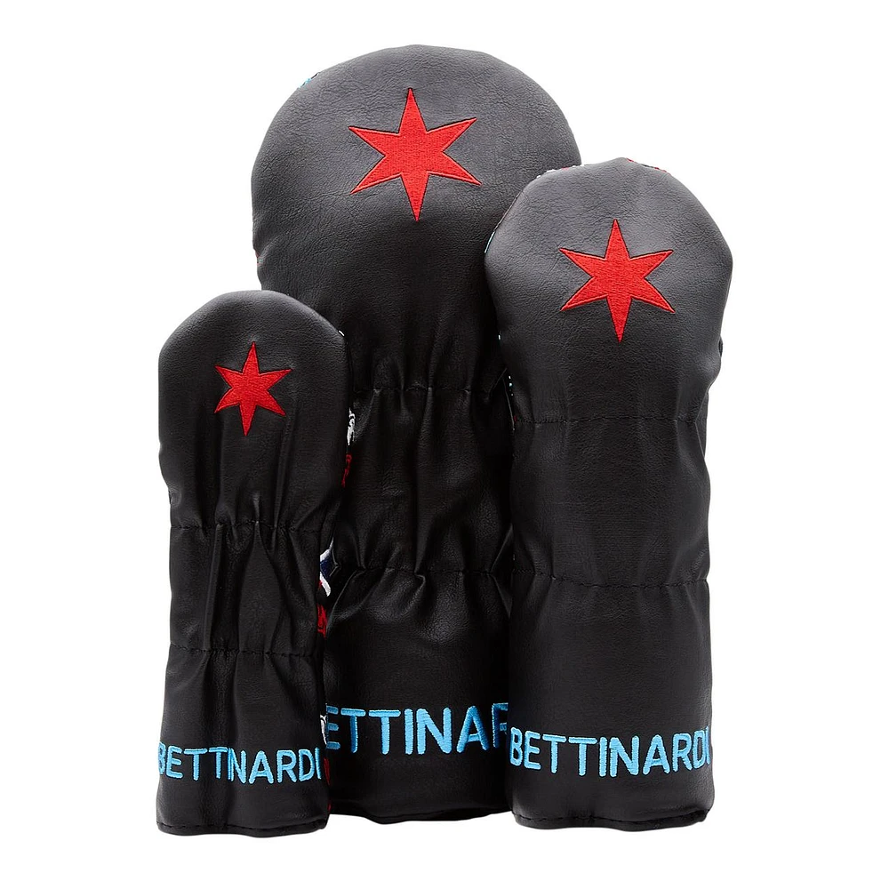 Limited Edition - Bettipalooza Wood Set Headcovers - 3D Glasses