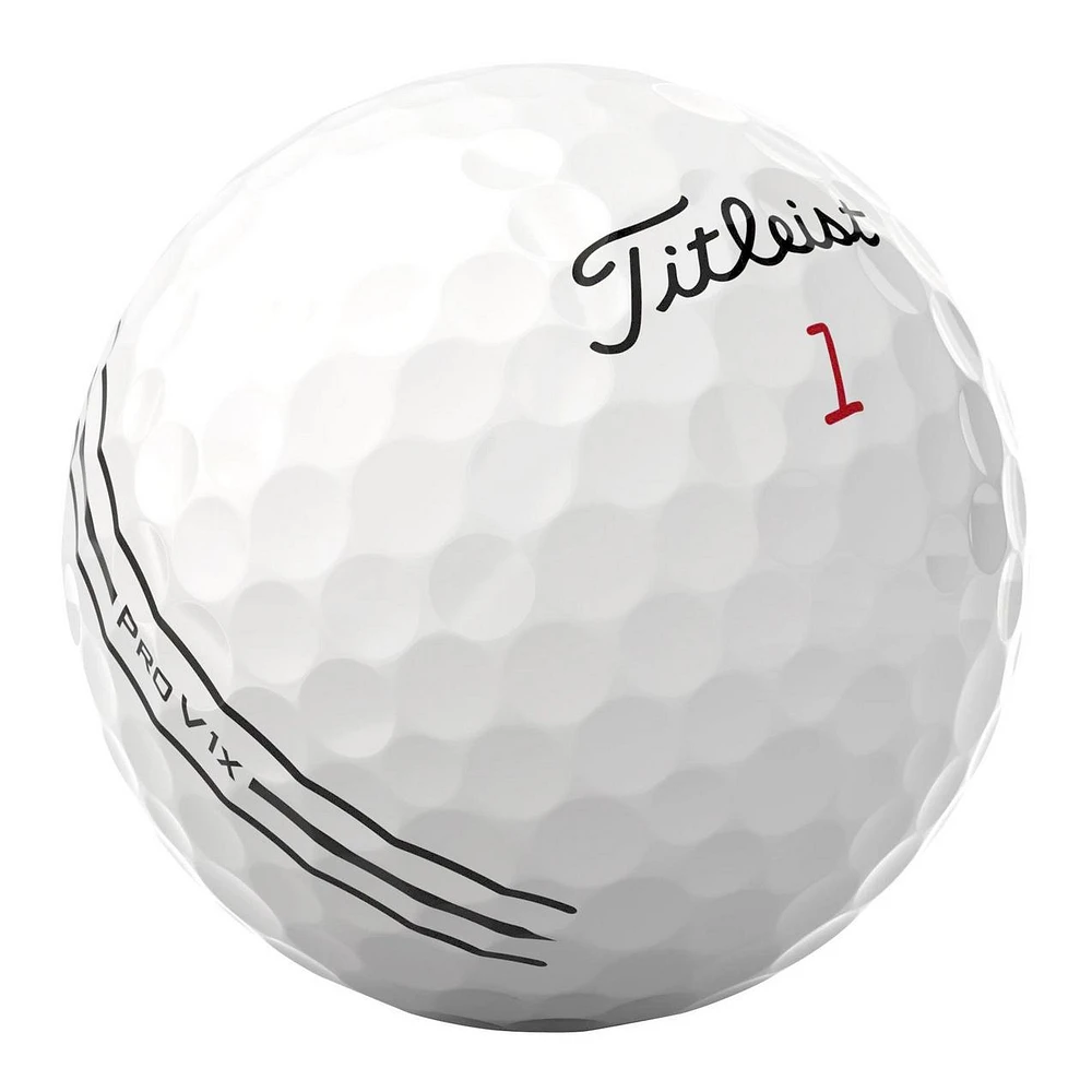 Pro V1x Golf Balls - Enhanced Alignment