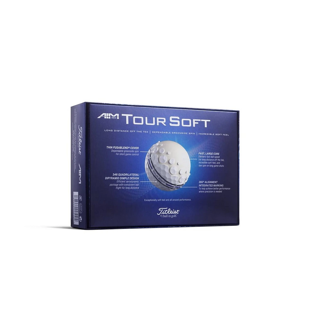 Tour Soft Golf Balls - A.I.M. 360