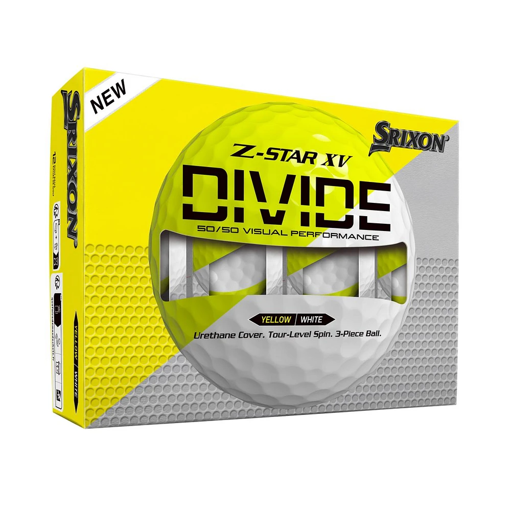 Z-Star XV Divide Golf Balls