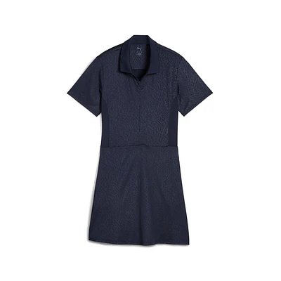 Women's Kassidy Animal Deboss Short Sleeve Dress