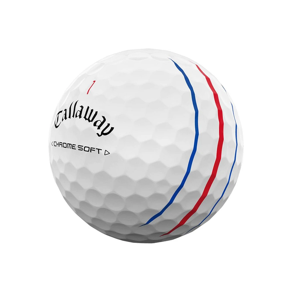 Holiday Pack - Chrome Soft Triple Track Golf Balls - 2 Dozen