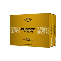 Holiday Pack - Chrome Tour Triple Track Golf Balls