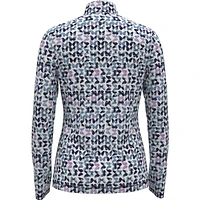Women's Butterfly Zip Sun Protection Long Sleeve Top