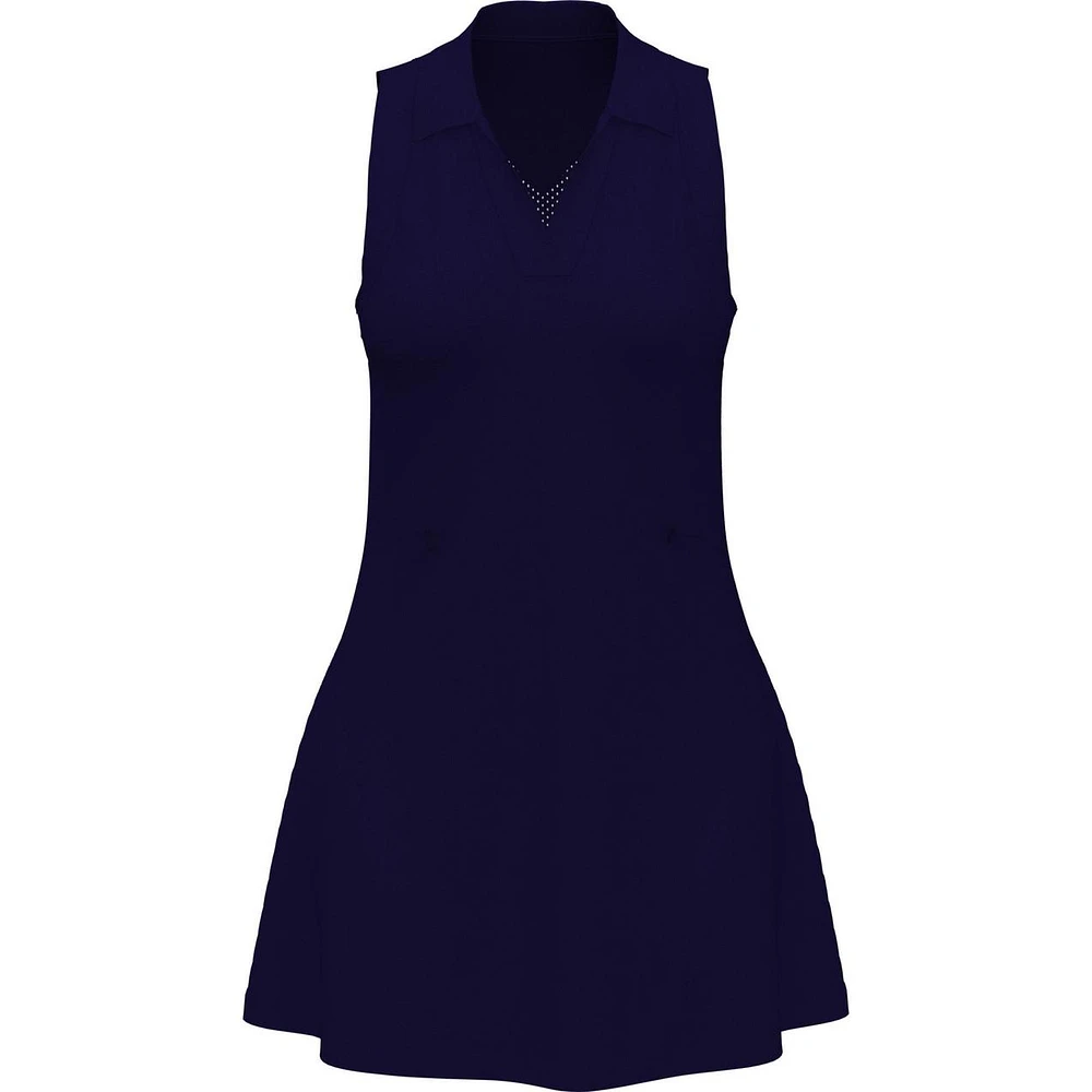Women's Flounce Mesh Sleeveless Dress