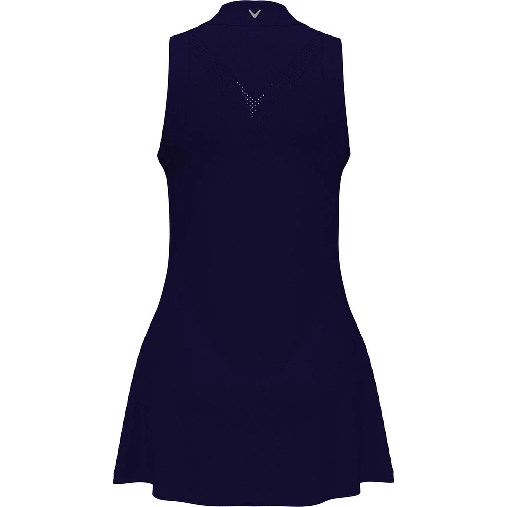 Women's Flounce Mesh Sleeveless Dress
