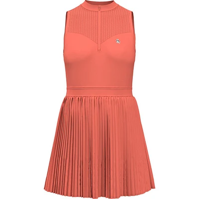 Women's Colourblock Mesh Sleeveless Dress