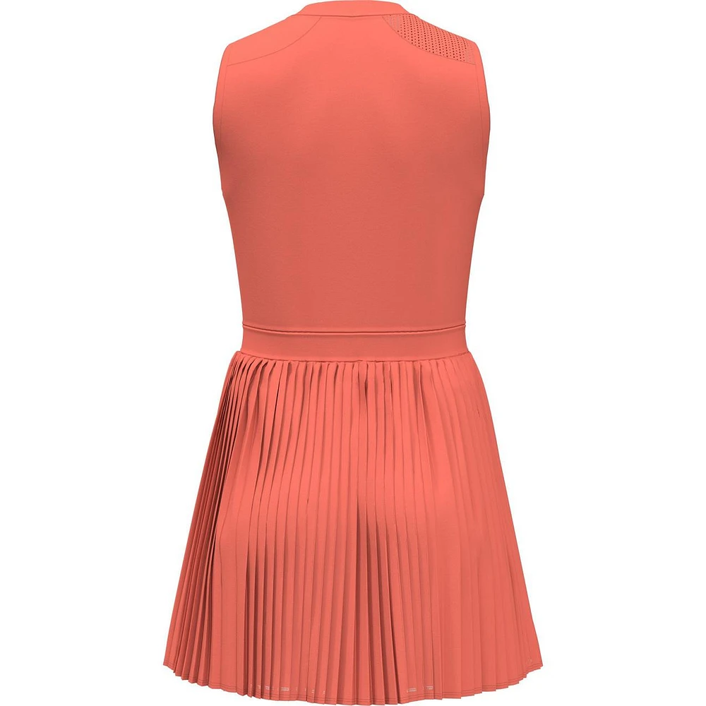 Women's Colourblock Mesh Sleeveless Dress