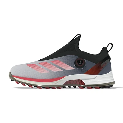 Men's AdiZero ZG BOA Spikeless Golf Shoe - White/Multi