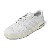 Men's Course Cup Spikeless Golf Shoe - White/Light Blue