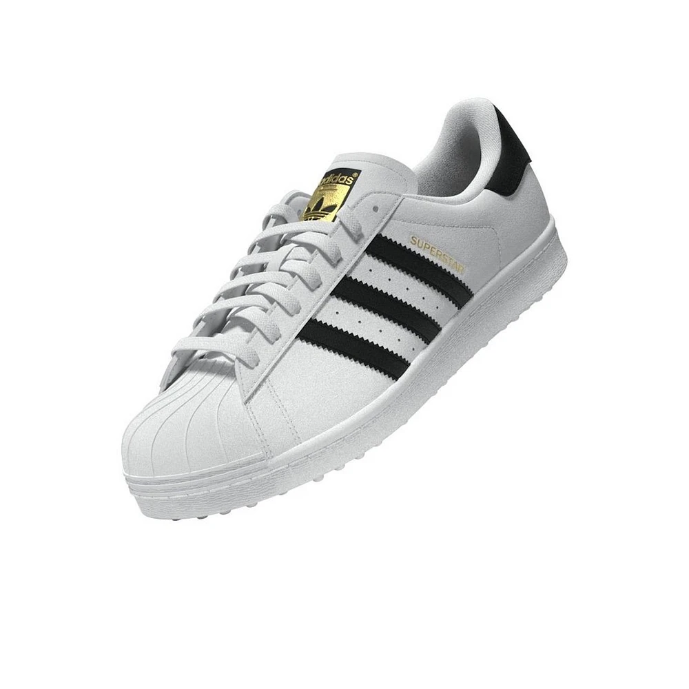 Men's Superstar Golf Spikeless Shoe - White/Black