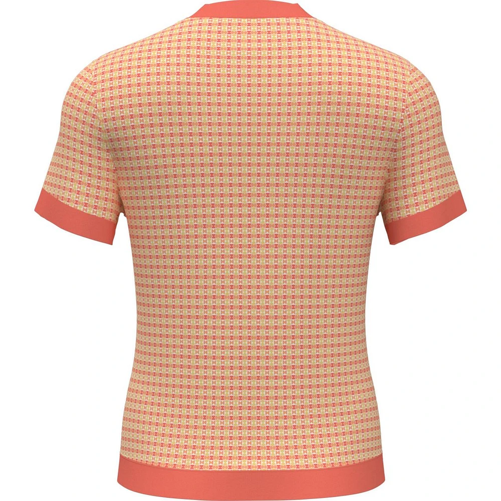 Women's Pete's Bowtie Print Short Sleeve Top
