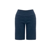 Women's Jacquard 10 Inch Short
