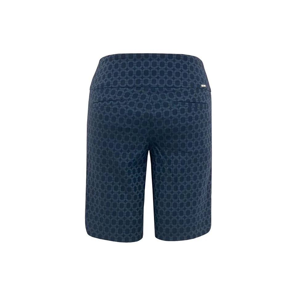 Women's Jacquard 10 Inch Short