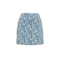 Women's Techno Printed 18 Inch Skort