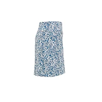 Women's Techno Printed 18 Inch Skort