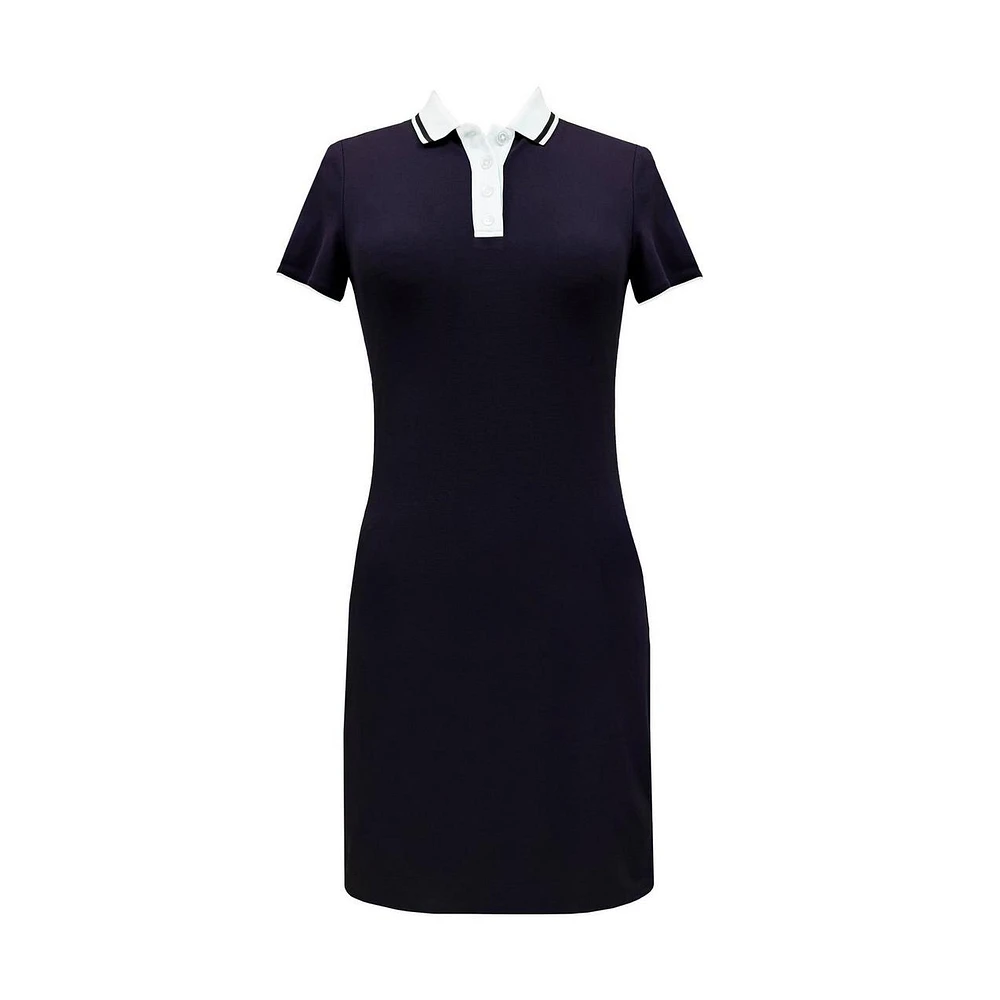 Women's Pique Short Sleeve Polo Dress