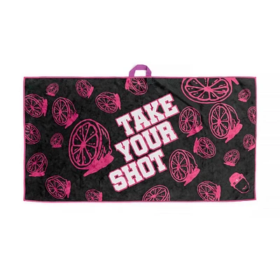 Pink Whitney Take Your Shot Towel