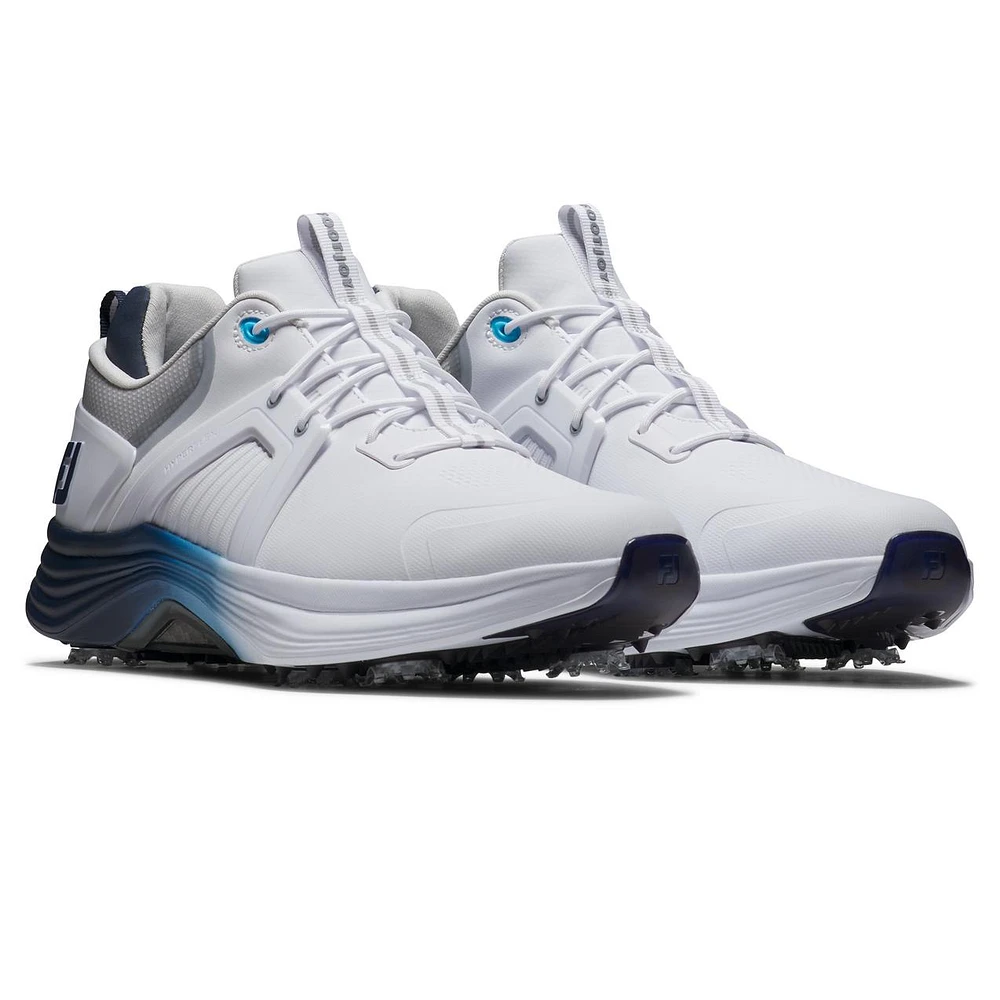 Men's Hyperflex Carbon Spiked Golf Shoe - White/Blue
