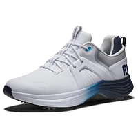 Men's Hyperflex Carbon Spiked Golf Shoe - White/Blue