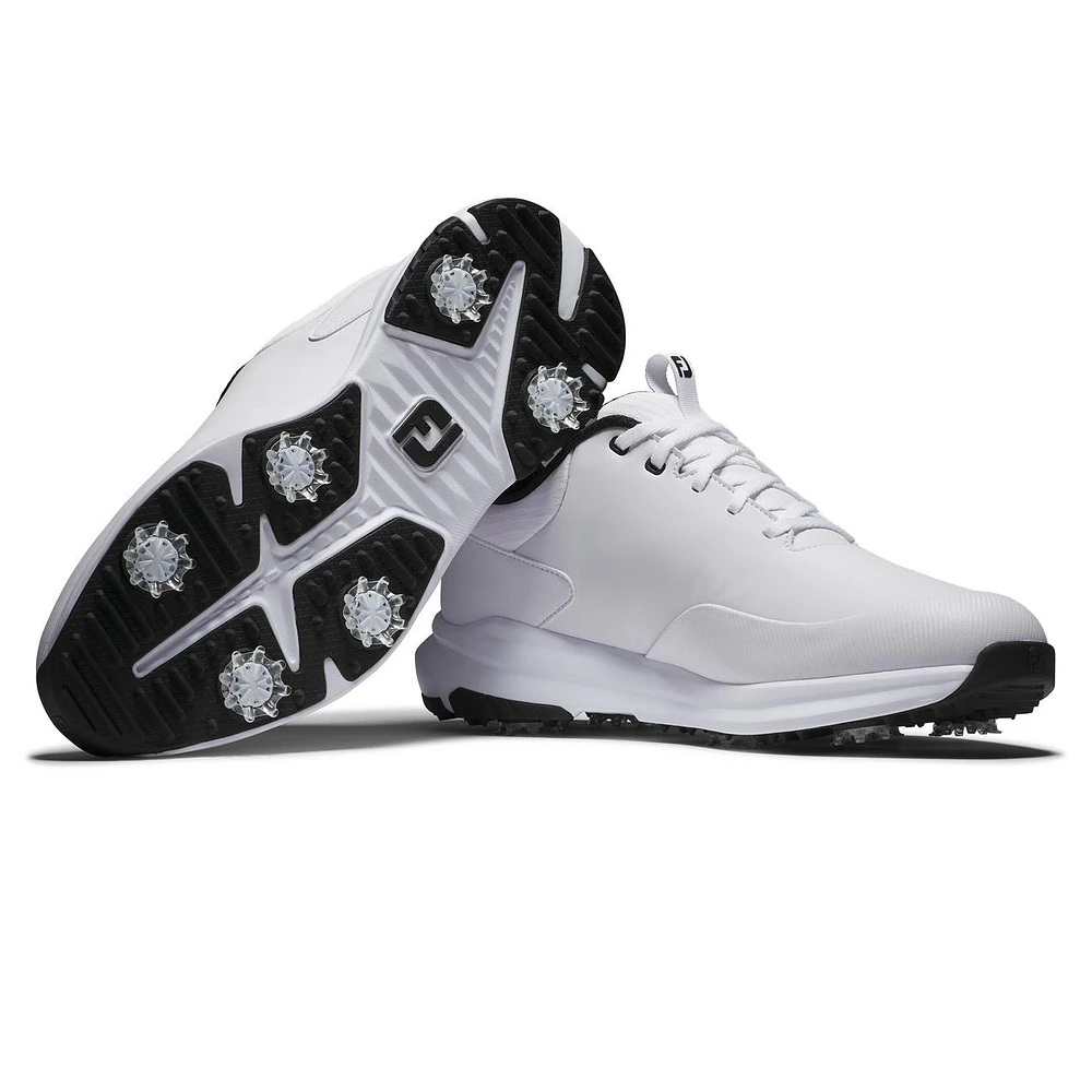 Men's Tour Rival Spiked Golf Shoe - White