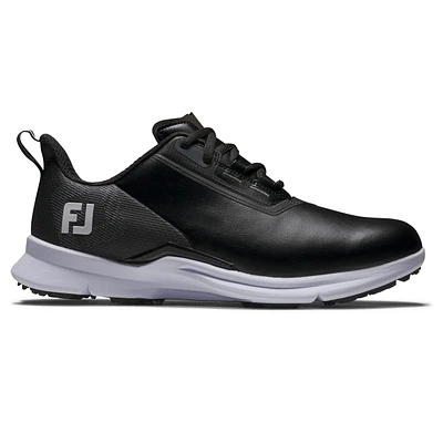 Men's Fuel Spikeless Golf Shoe - Black/White