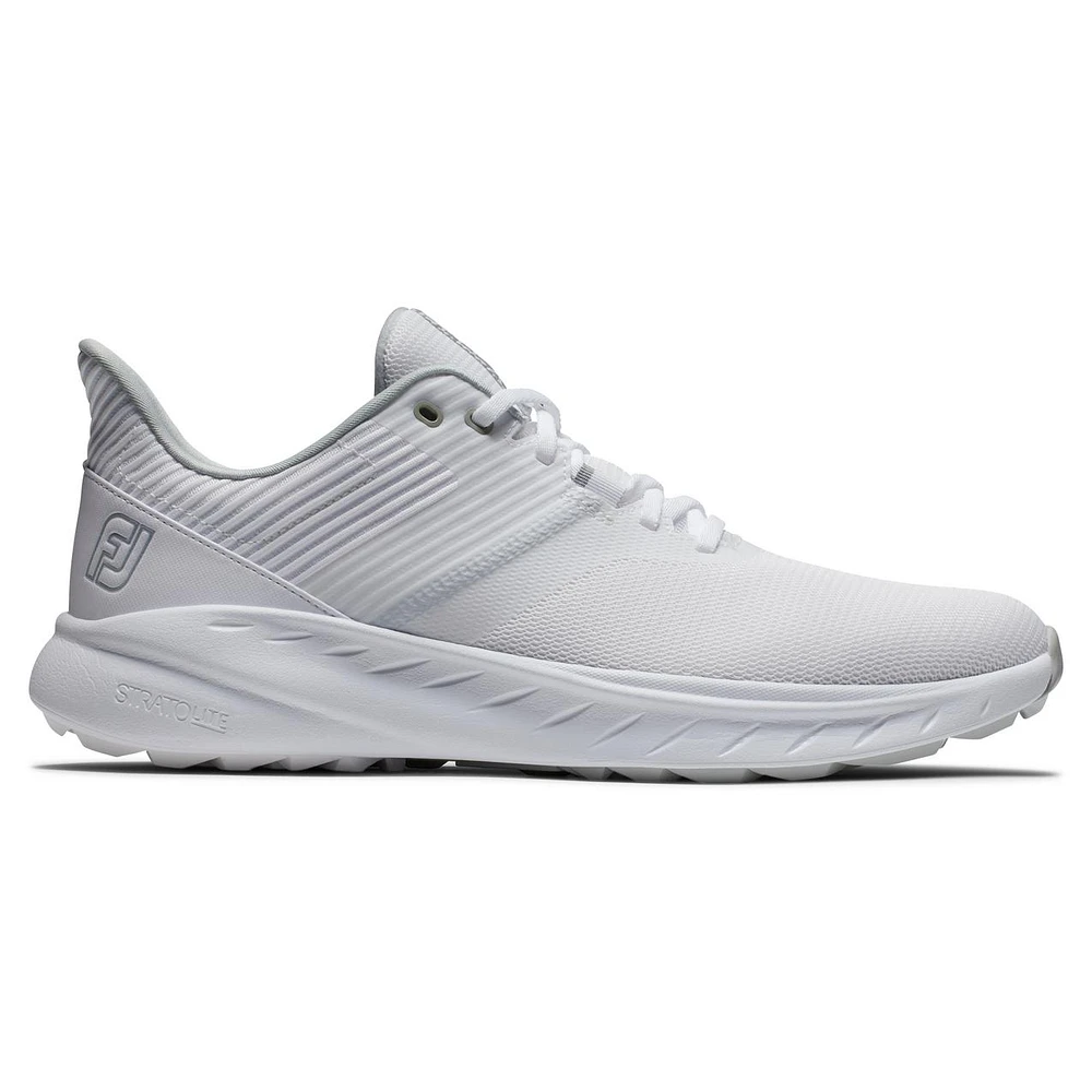 Men's Flex Spikeless Golf Shoe - White