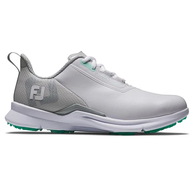 Women's Fuel Spikeless Golf Shoe - White/Grey/Mint