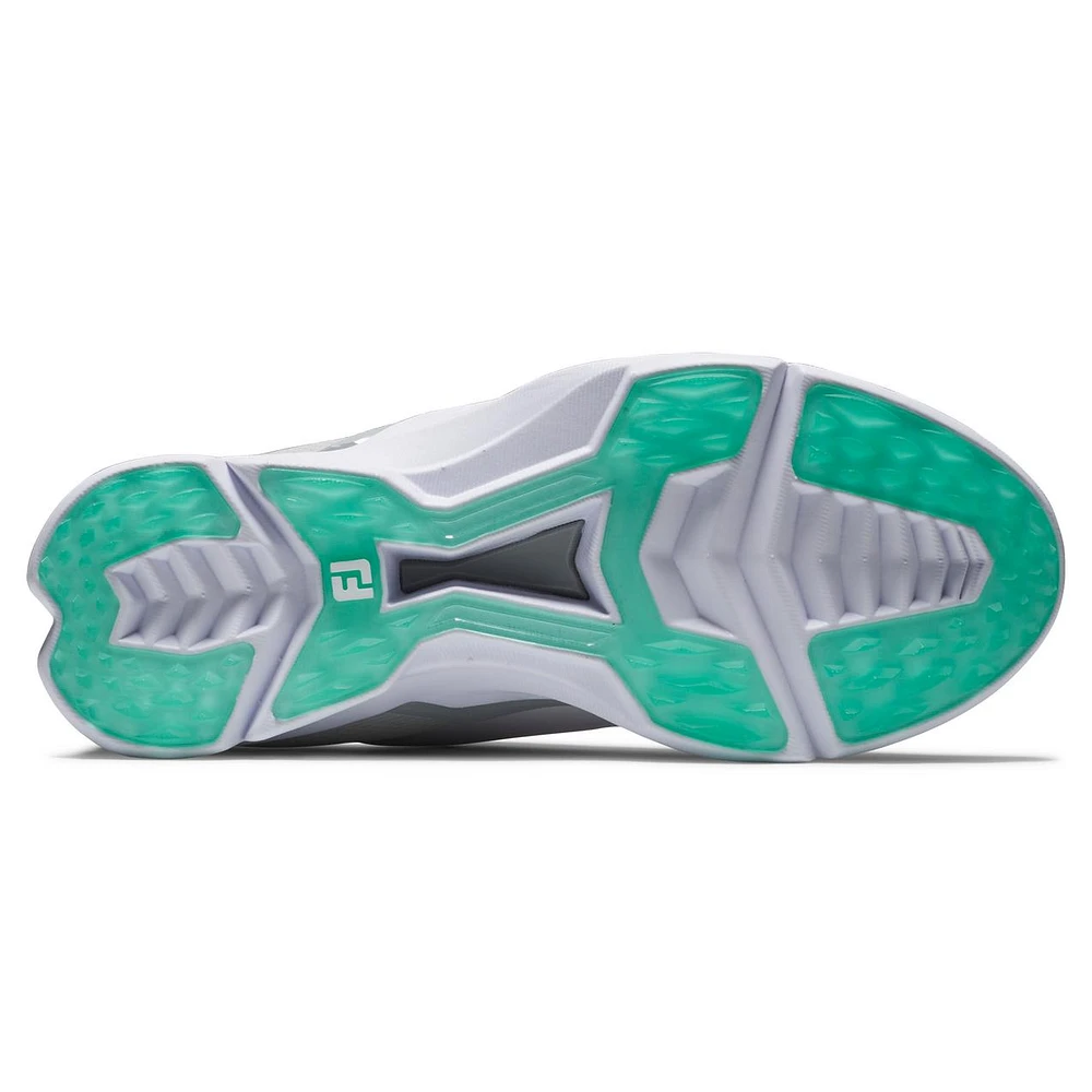 Women's Fuel Spikeless Golf Shoe - White/Grey/Mint