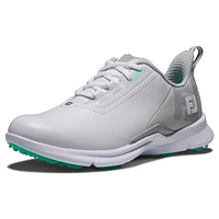 Women's Fuel Spikeless Golf Shoe - White/Grey/Mint
