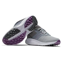 Women's Flex Spikeless Golf Shoe - Grey/Purple