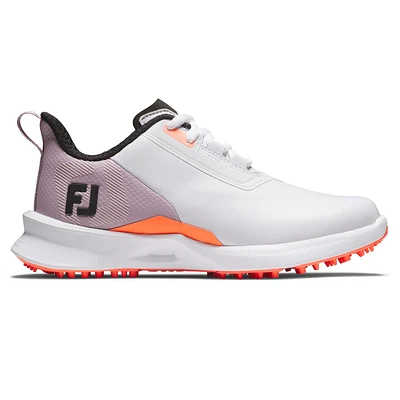Junior Girls' Fuel Spikeless Golf Shoe - White/Pink