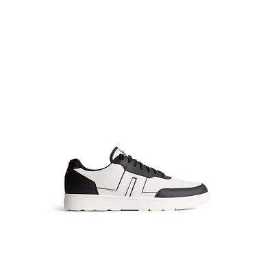 Men's Ace Low Top Spikeless Golf Shoe - White/Black