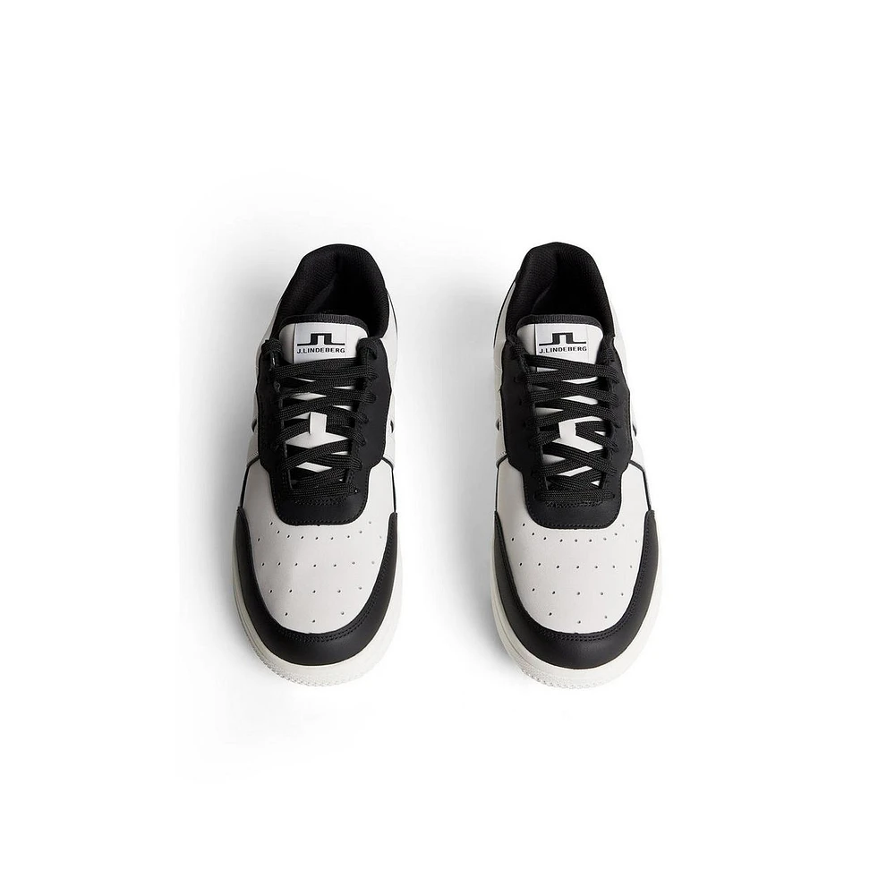 Men's Ace Low Top Spikeless Golf Shoe - White/Black
