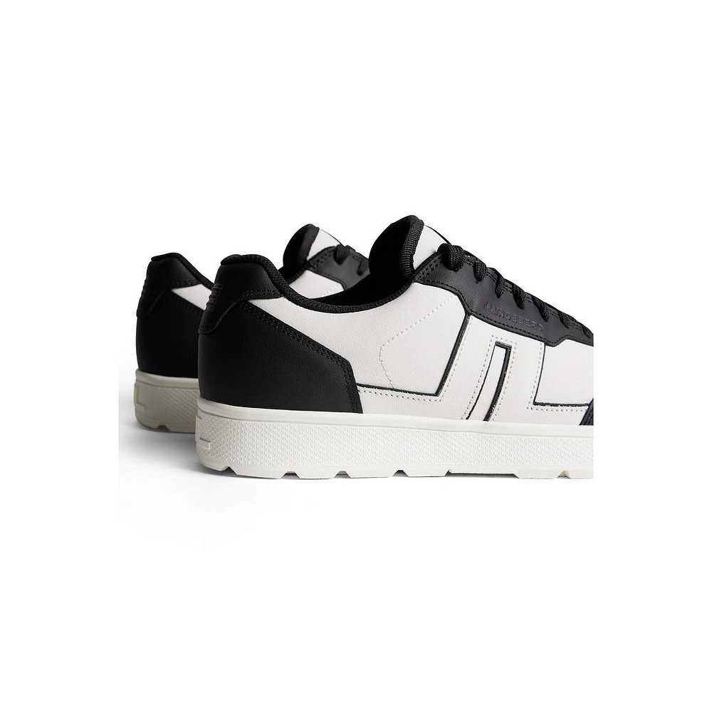 Men's Ace Low Top Spikeless Golf Shoe - White/Black