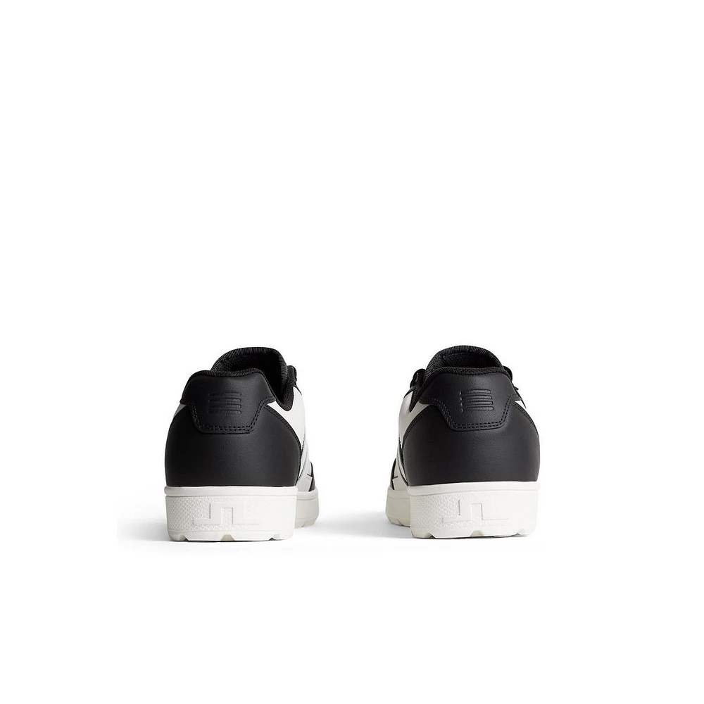 Men's Ace Low Top Spikeless Golf Shoe - White/Black