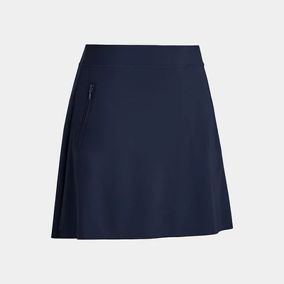 Women's Silky Tech Nylon A-Line Skort