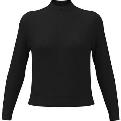 Women's Waist Length Lux 1/2 Zip Longsleeve Top