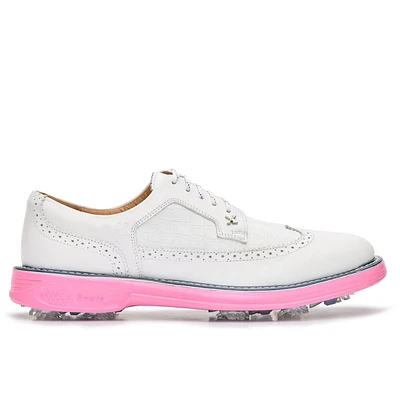 Men's Legacy Freedom Pro Spiked Golf Shoe - White/Pink