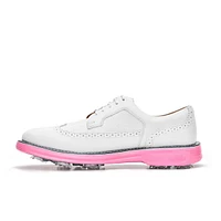 Men's Legacy Freedom Pro Spiked Golf Shoe - White/Pink