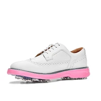 Men's Legacy Freedom Pro Spiked Golf Shoe - White/Pink