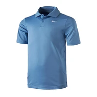 Boy's Dri-Fit Tour Solid Short Sleeve Polo