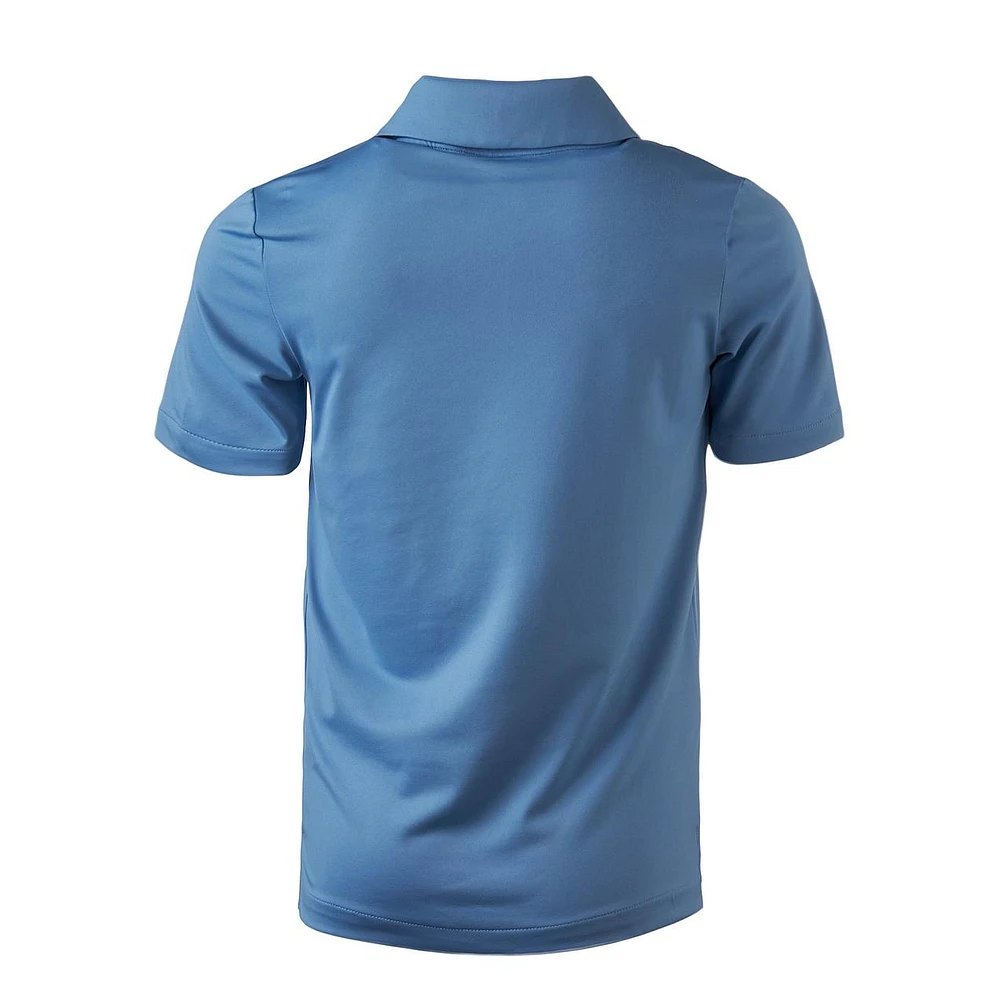 Boy's Dri-Fit Tour Solid Short Sleeve Polo