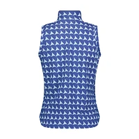 Women's Printed Essential Sleeveless Polo