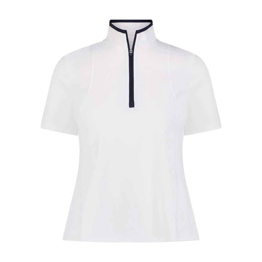 Women's Essential Collared 1/2 Sleeve Top
