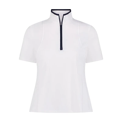 Women's Essential Collared 1/2 Sleeve Top