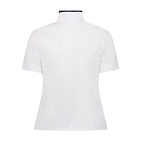 Women's Essential Collared 1/2 Sleeve Top